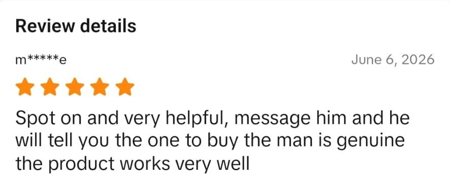 Verified Densifol customer review