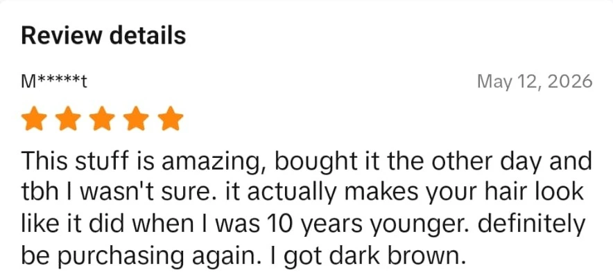 Verified Densifol customer review